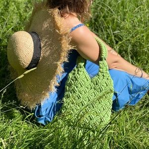 This is hand made bag, brain new!